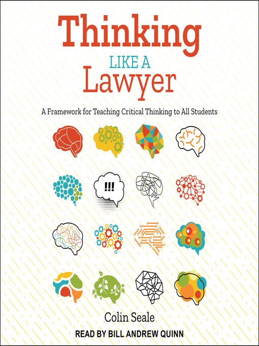 Title details for Thinking Like a Lawyer by Colin Seale - Available